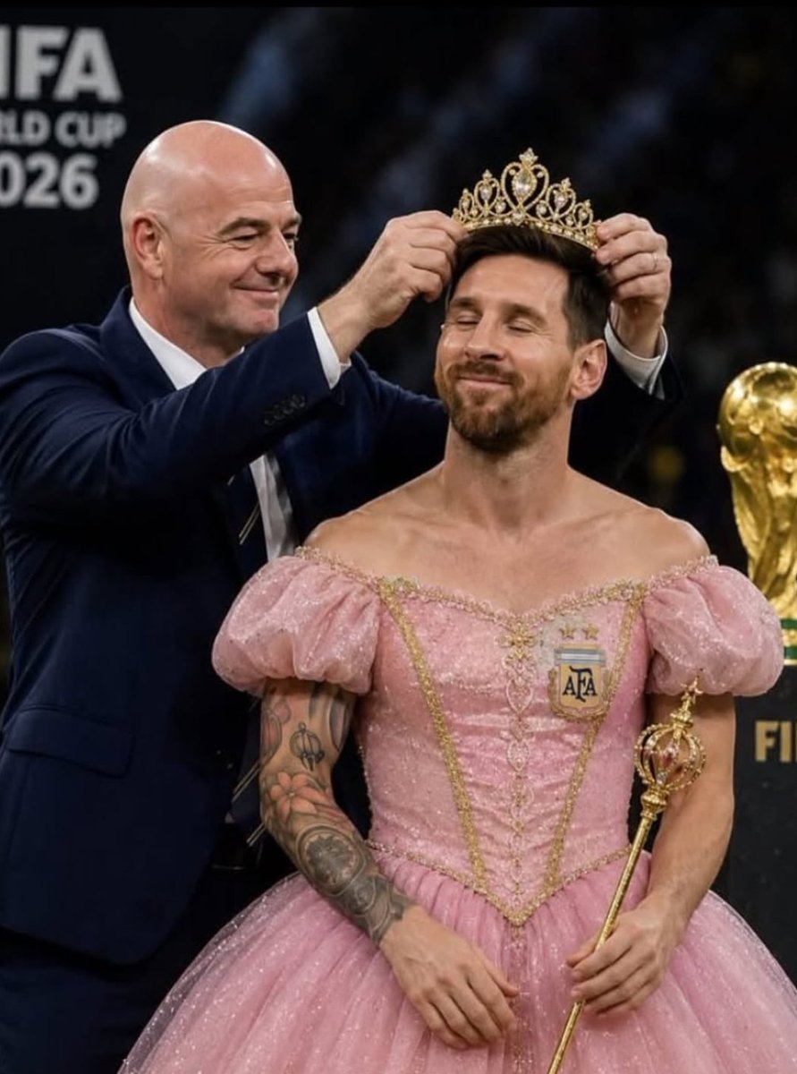 hazem3omran's tweet photo. What a disgrace. The entire football world should be ashamed of what happened. It feels like this whole scandal was orchestrated to favor Messi. https://t.co/CFXUpOH3AP