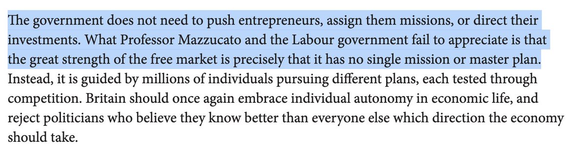 feeonline's tweet photo. The free market doesn't need a government mission, @ManiBasharzad explains, it needs the freedom to discover one. Britain's slowdown is the latest reminder. https://t.co/3fe4UELsZW