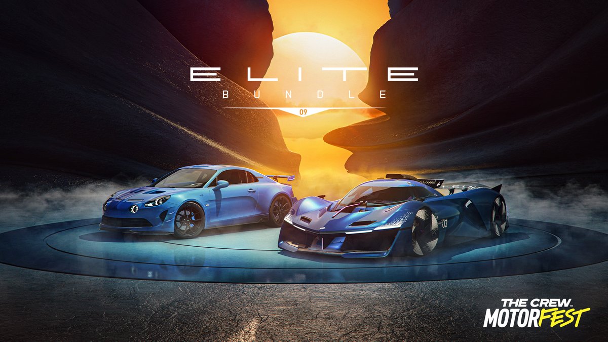 TheCrewGame's tweet photo. The Elite Bundle is here 👑

🇫🇷 Alpine A110R ultime
🇫🇷 Alpine Alpenglow

Now available in #TheCrewMotorfest https://t.co/cqyiG3rzZt
