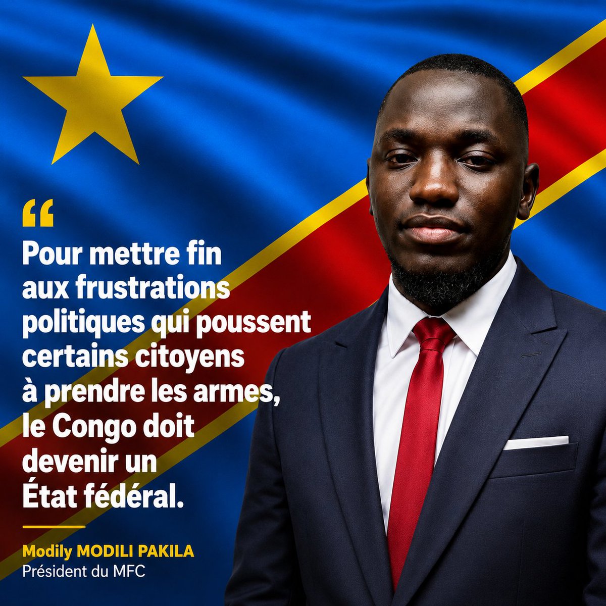 ModiliPakila's tweet photo. #RDC! Soyons sérieux et considérables https://t.co/dbiIeynzxt