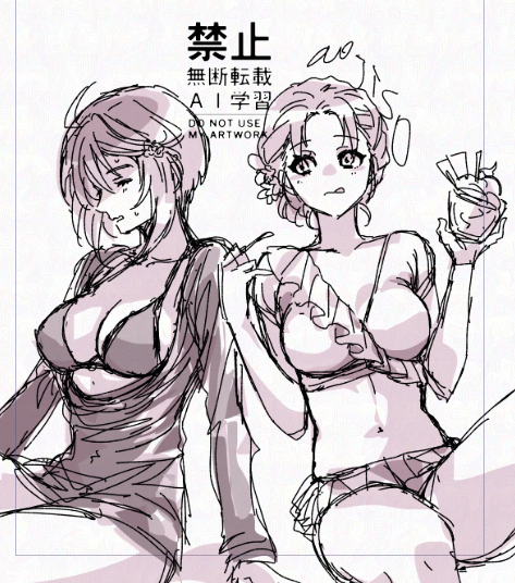 aokimidoriiro's tweet photo. らくがき過ぎるホーク姉妹 https://t.co/f8K1ph10ex