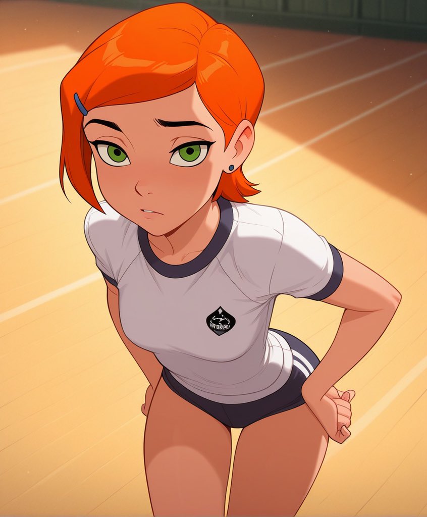 emmaprincess03's tweet photo. Gwen in the gym https://t.co/aTbvMs9sWk