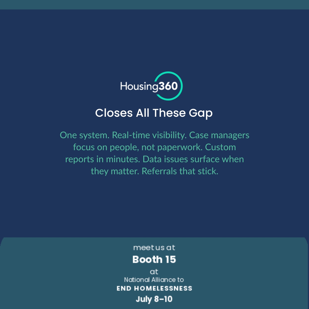 cube84inc's tweet photo. Seven tech gaps shaping homelessness response right now.

Housing360 closes these gaps. Let's talk at NAEH Booth 15.

https://t.co/97hP9jXu9Y

#NAEH2026 #EndHomelessness https://t.co/Y48D8FbtKB