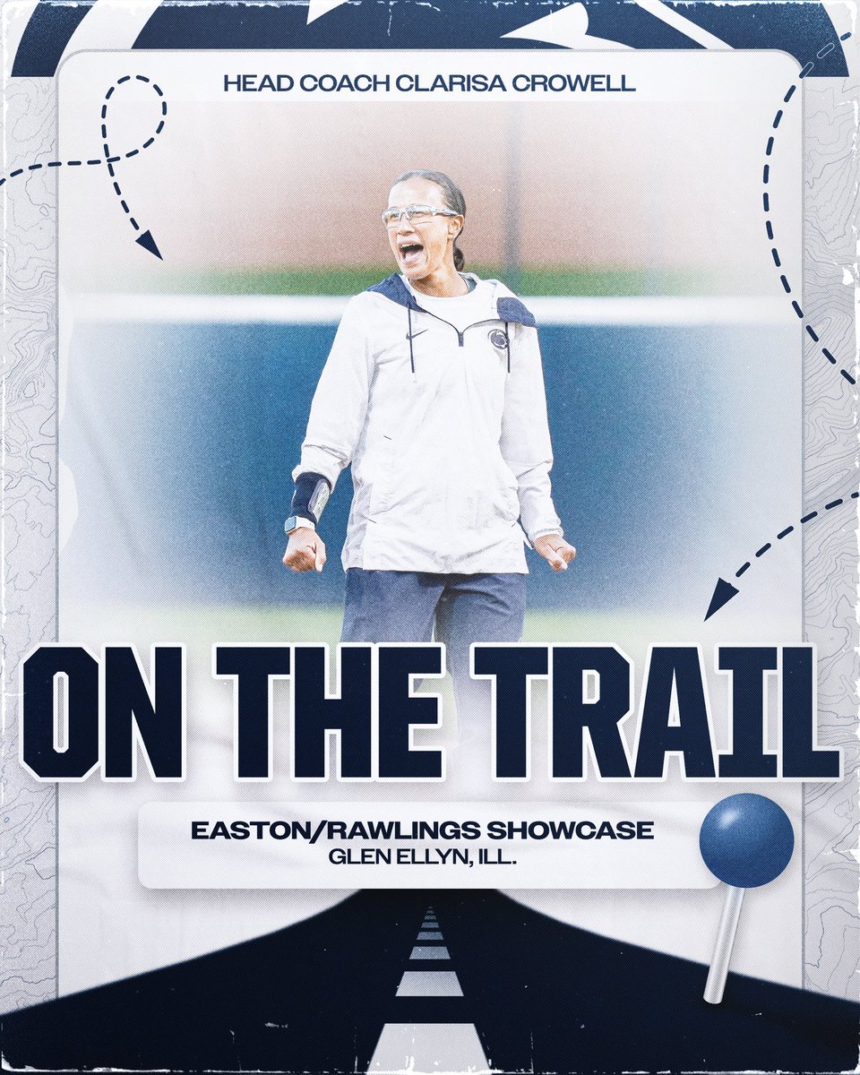 PennStateSB's tweet photo. Chi-Town Stand Up‼️

Coach C and Coach B are headed to Glen Ellyn for the Easton/Rawlings Showcase this week! Be sure to check in with them💪

#WeAre | #AllIn https://t.co/3Cdyde8P8o