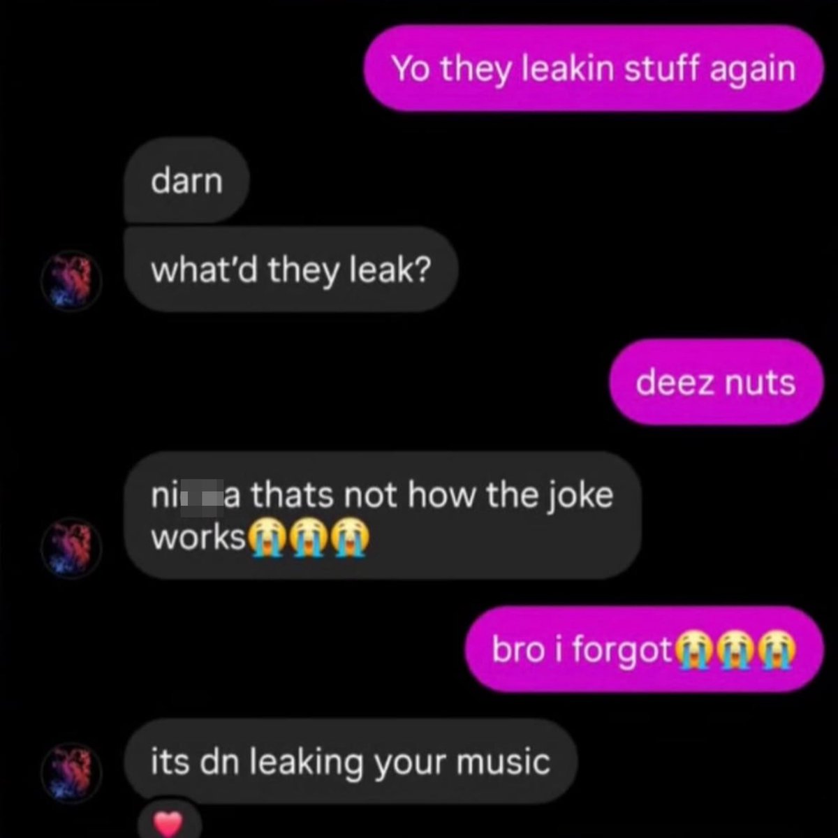 urpreal's tweet photo. When a fan messed up the deez nuts joke with Prettifun 😭💀 https://t.co/6jniPFoSL5
