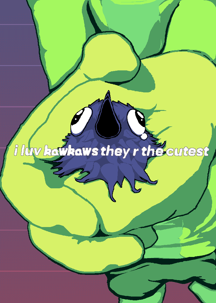 AngellusEvil's tweet photo. Kawkaws is peak creature of sillyness #Deltarune #pixelart #shitpost https://t.co/n5OqlSFu0k