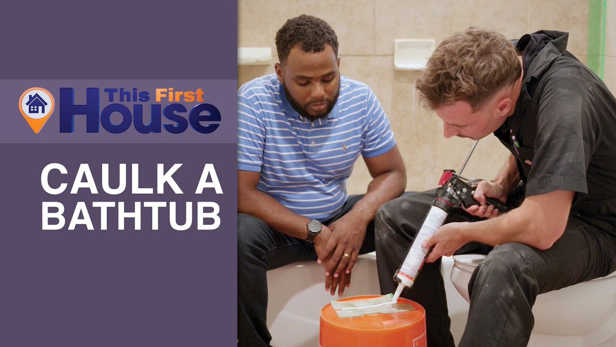 GinaB413's tweet photo. How to Caulk a Bathtub | This First House https://t.co/7Ss0uLJt89 https://t.co/WiDI3cjA0L