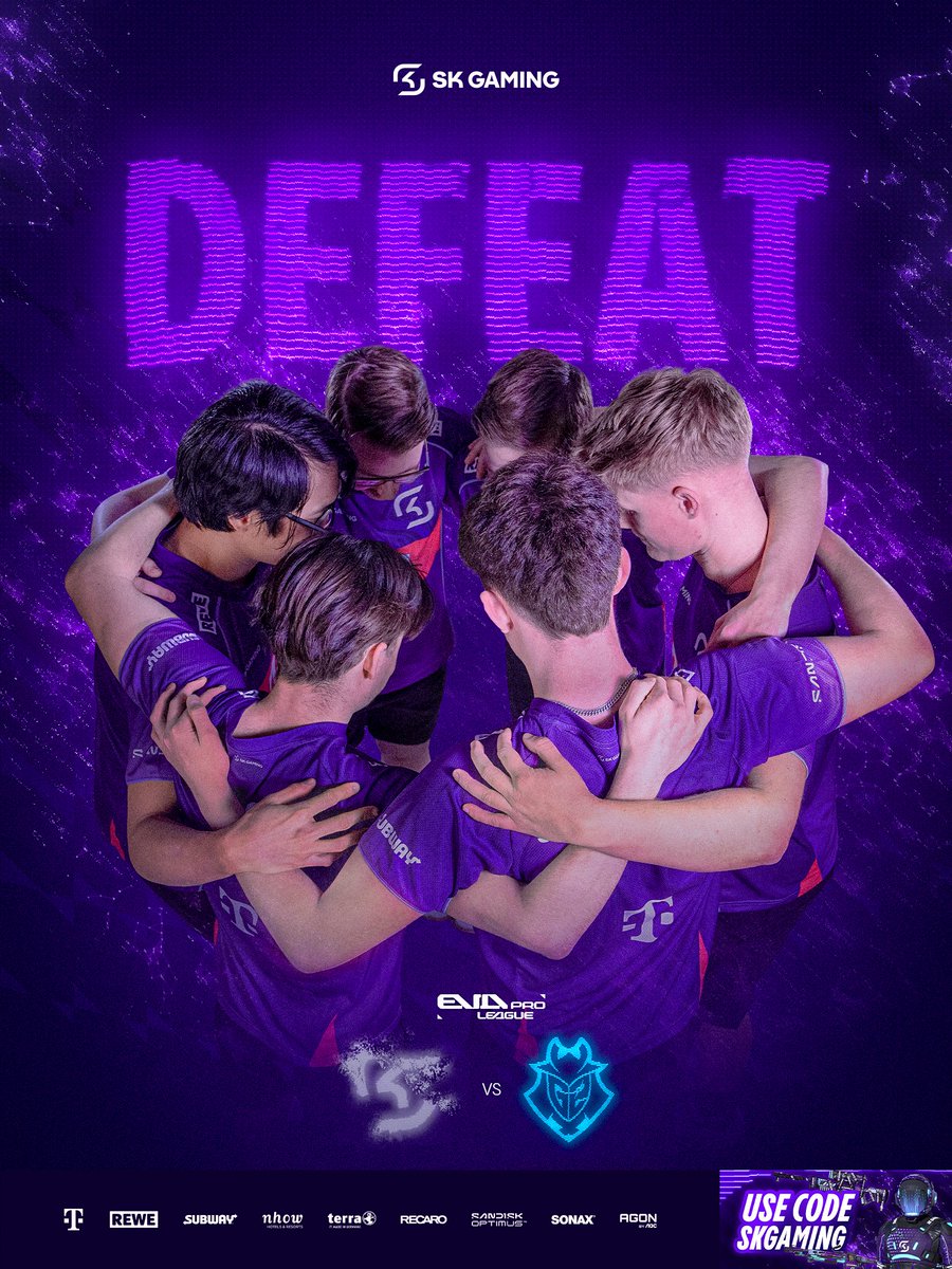 SKGaming's tweet photo. We couldn't find the W today but the work continues as we head into the second half of the league's round robin starting next week! 💪

#SKWIN https://t.co/Dx8ezQ6c51