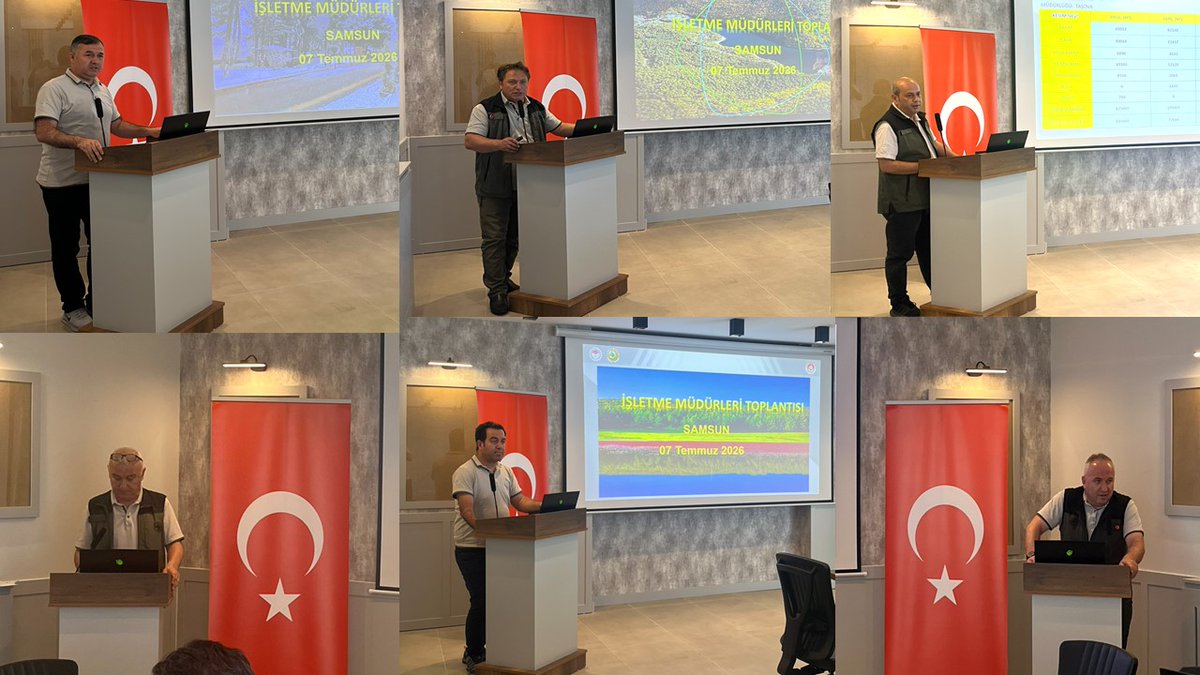 amasyaobm's tweet photo. İşletme Müdürleri Değerlendirme Toplantısı Samsun’da Gerçekleştirildi.
☎️ #ALO112 Orman Yangını İhbar Hattı
#yangın #Çöpatma #AtıklarıTopla https://t.co/LtzTpUCErg https://t.co/DuEpaJFjEE https://t.co/OEZRlsVvQg