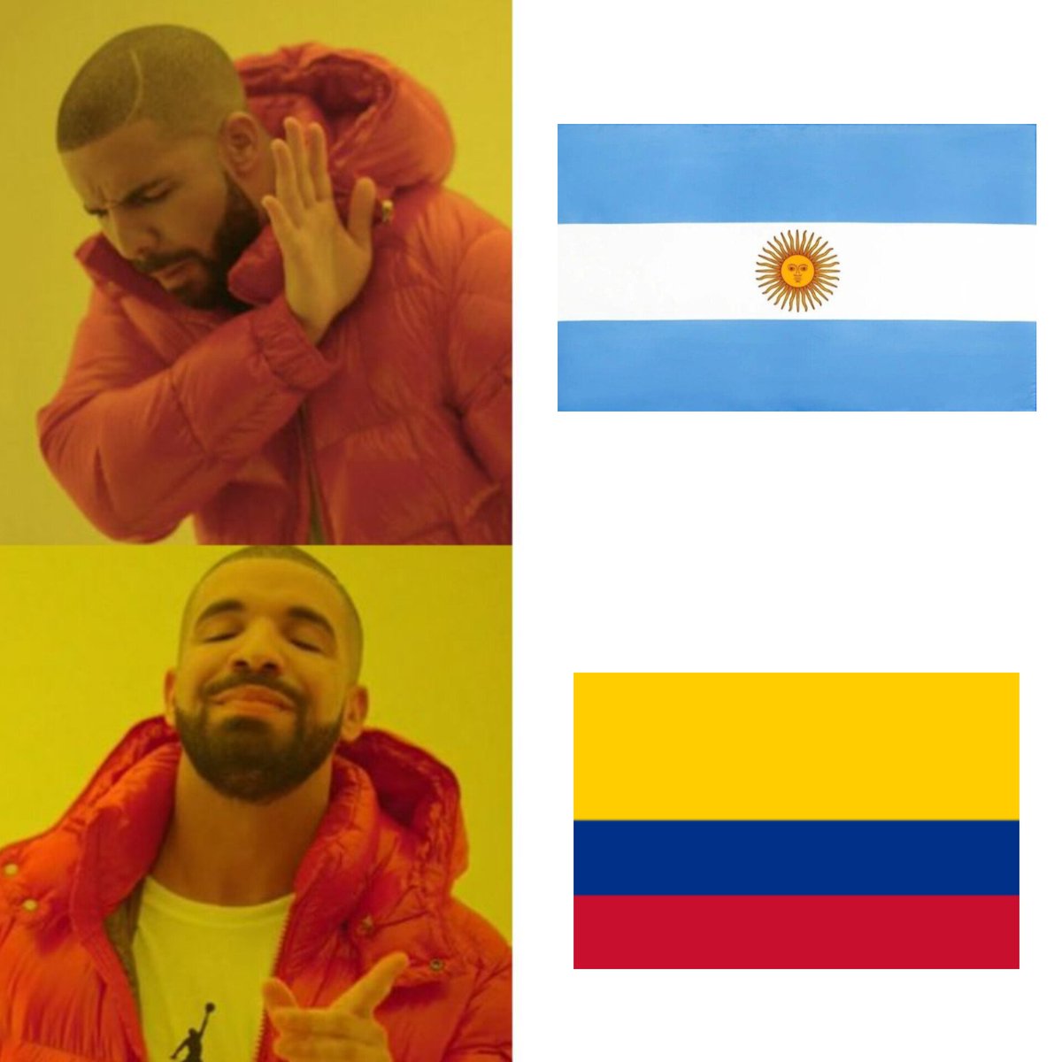 snowsxcx's tweet photo. A Colômbia representa a América Latina, a Argentina não. #SUIxCOL https://t.co/dbxTFJvCop