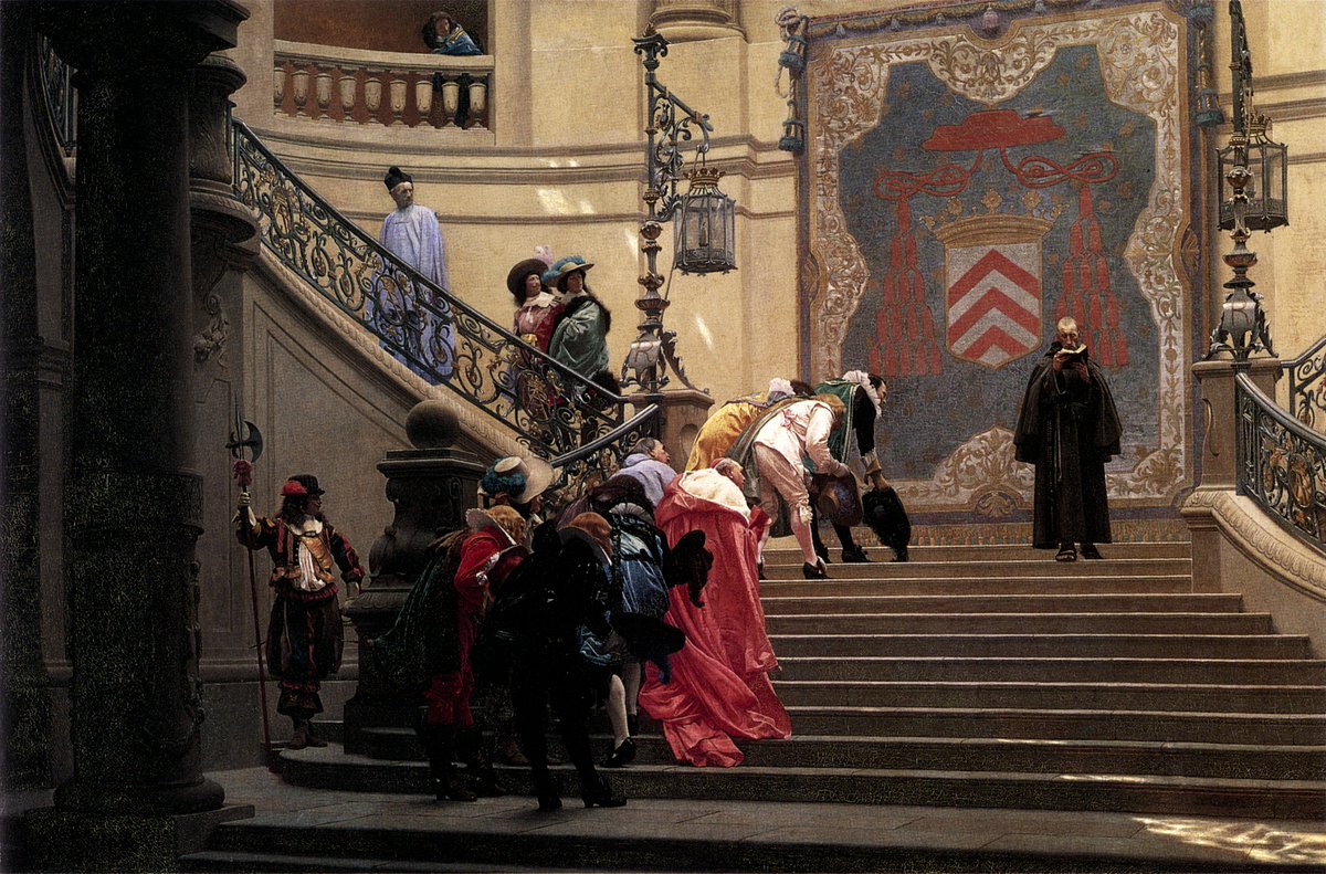 x_da_Vinci's tweet photo. Jean-Léon Gérôme - La eminencia gris (1744) https://t.co/010A0gs9Ik