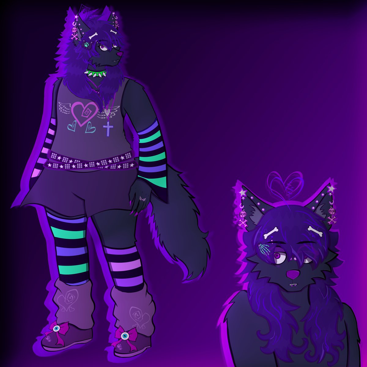 zq0ltl's tweet photo. fursona💜🐺🪽✨

#emo #furry #sfw #2000s #aesthetic #emo #black #wolf #furry #oc #originalcharacter #art #artist #purple #scenekid #scenemo #scene #werewolf #wolfy #y2k #y2kaesthetic #scenecore #emocore #oldweb #artist https://t.co/BcVEIRnhiu