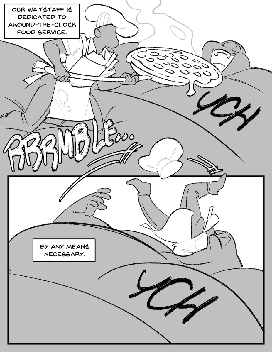 WeirdMidnight's tweet photo. I wanna give a quick preview of the multi-slot YCH comic I'll be holding  auctions for LATER THIS MONTH! Auction will be open to P-TRONS ONLY  (any paid tier) 

#weightgain #vore #inflation https://t.co/iMHCwVyAcu