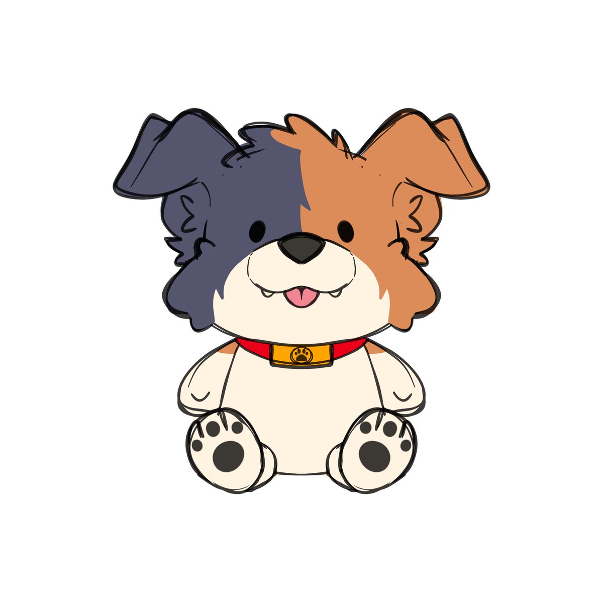Atom_Hamburger's tweet photo. Barkscles plush https://t.co/vjAUtfALUC