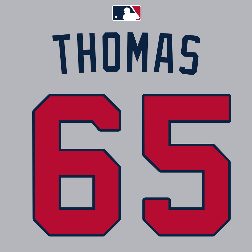 NumbersMLB's tweet photo. LHP Connor Thomas will wear number 65. Last worn by RHP Hunter Stratton earlier this season. #Braves https://t.co/B2XZJXOhq2