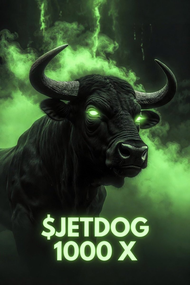 seri45a's tweet photo. $JETDOG is not just a memecoin it's a movement. https://t.co/dypWSLQ68a