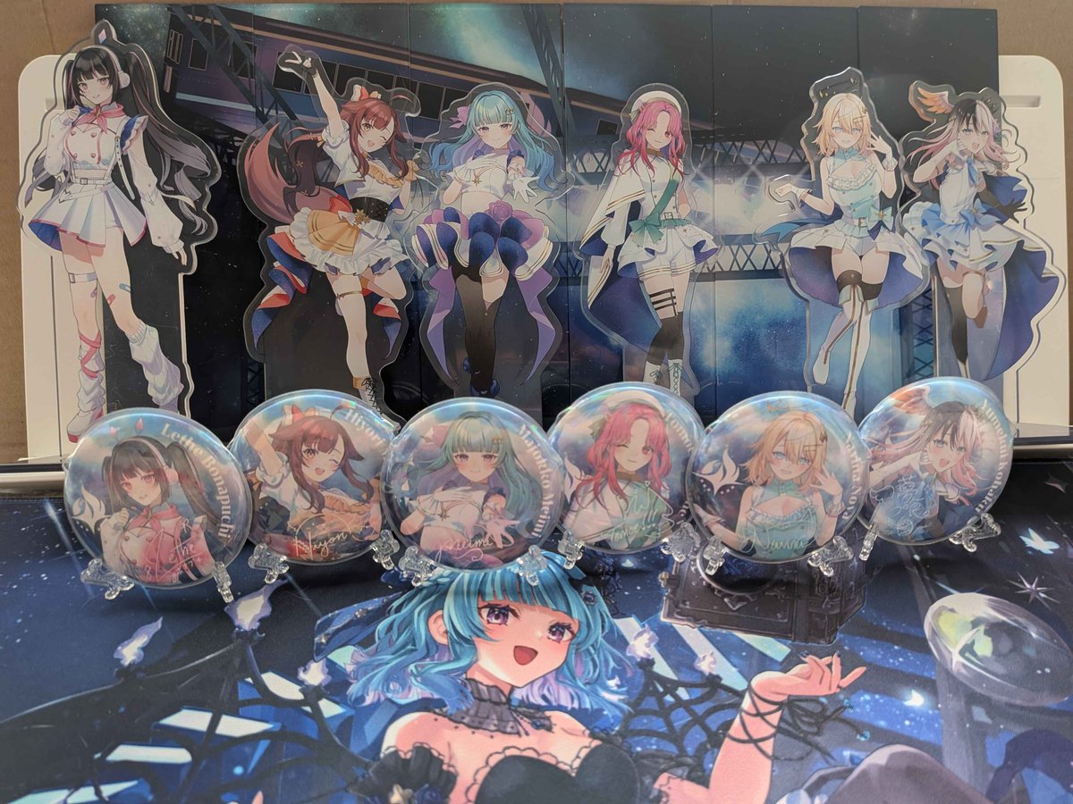 NamedAuto's tweet photo. It arrived!
#Ephemira #MajokkoMeimi #TomoeCarmine #NavinaNova #YumekuiKohaku #LetheBonapuchi #kawoohiyo https://t.co/68WWqPi0XR