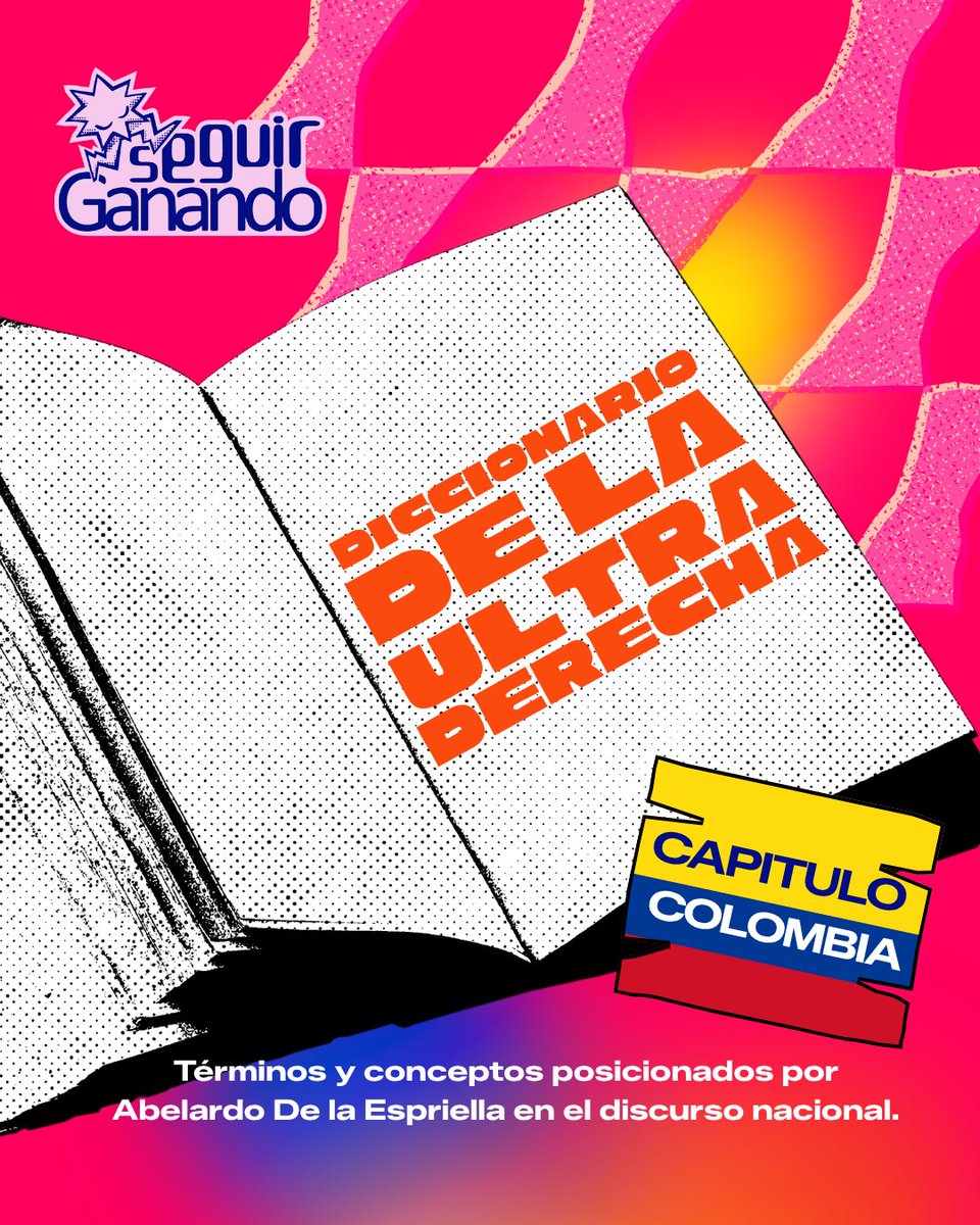 seguir_ganando's tweet photo. Ninguna palabra es inocente. Cuando la ultraderecha inventa un concepto, construye el país que quiere que aceptemos sin discutir.

Abrimos el Diccionario de la ultraderecha 🧵 Capítulo Colombia: el léxico de Abelardo de la Espriella, presidente electo.

#abelardodelaespriella #colombia #democracia