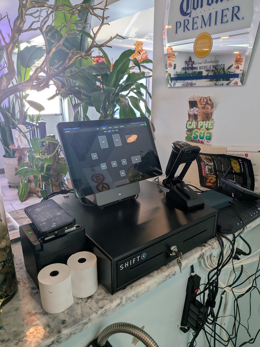 AustinJWS4's tweet photo. Welcoming the newest #Shift4Dine merchant Saigon City Grill in Michigan City IN! They are loving their new POS and went live today! Thank you for partnering with @Shift4 https://t.co/n4n4Qkfwhs