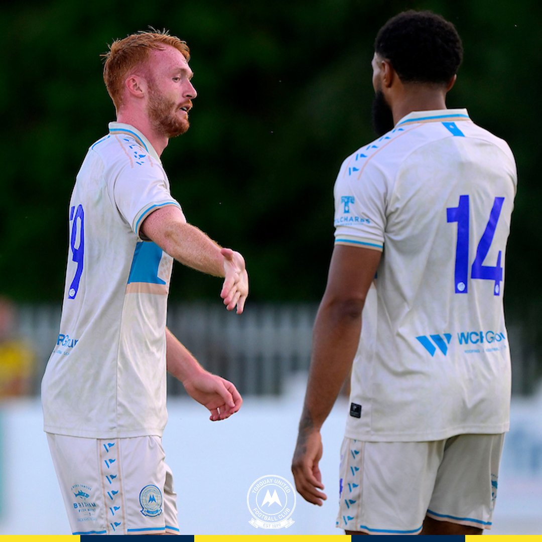 TUFC1899's tweet photo. ๐๏ธ ๐ฅ๐๐ฃ๐ข๐ฅ๐ง: ๐๐จ๐๐๐ข๐ ๐ฃ๐ง๐ข๐ก ๐ญ - ๐ฑ ๐จ๐ก๐๐ง๐๐
Torquay United's pre-season preparations continued at Speeds Meadow on Tuesday evening, as they produced a five-goal show against Cullompton Rangers.
โก๏ธ https://t.co/XA9uGTob8l
#tufc | #CULTOR https://t.co/QdFoxi62pr