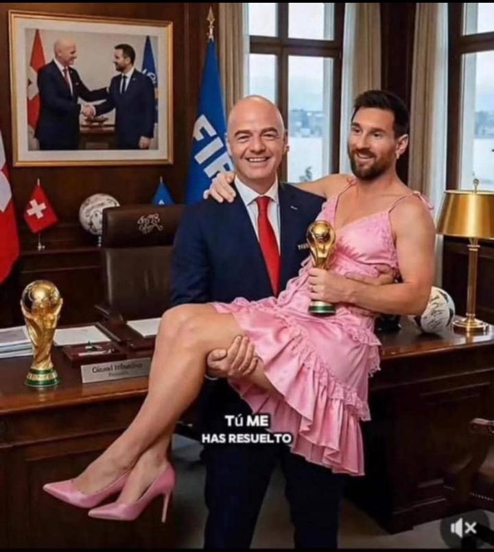 Onyeka26's tweet photo. @FIFAcom 𝒑𝒓𝒆𝒔𝒊𝒅𝒆𝒏𝒕 𝒄𝒐𝒎𝒆 𝒂𝒏𝒅 𝒄𝒂𝒓𝒓𝒚 𝒚𝒐𝒖𝒓 𝒘𝒊𝒇𝒆. https://t.co/ebDLi8arOt