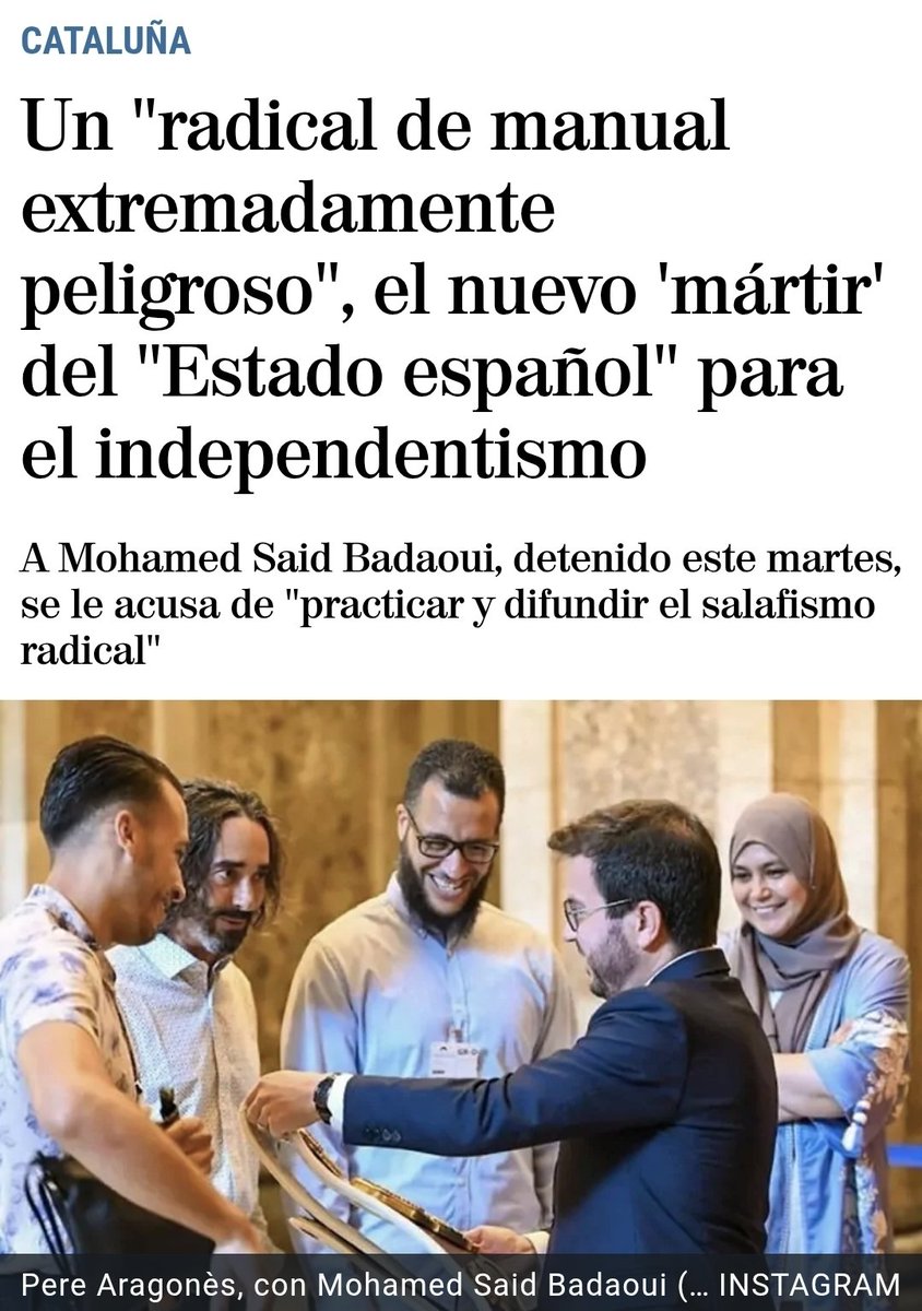nurygglez's tweet photo. Mohamed Said Badoui fue expulsado de España por terrorismo #yihadista y ser una amenaza para la seguridad nacional. Sin embargo, los partidos #independentistas del #procès lo defendieron a ultranza. ¿Por qué? Lo hablo con @Hanan71443742 en #JusticiaPoética cap.11, que ya podéis ver en Spotify y en el canal Youtube de @RadioDlvradio aquí👇
https://t.co/r3qQpVjwZO

https://t.co/jwAdKvei5P