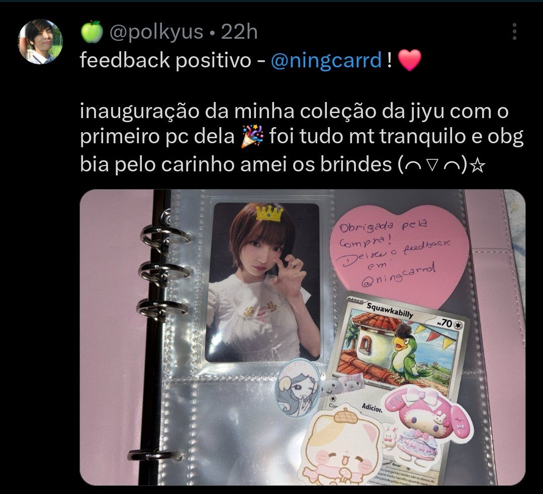 ningcarrd's tweet photo. 52- ꪆ୧ venda https://t.co/ei7dx3aTxf