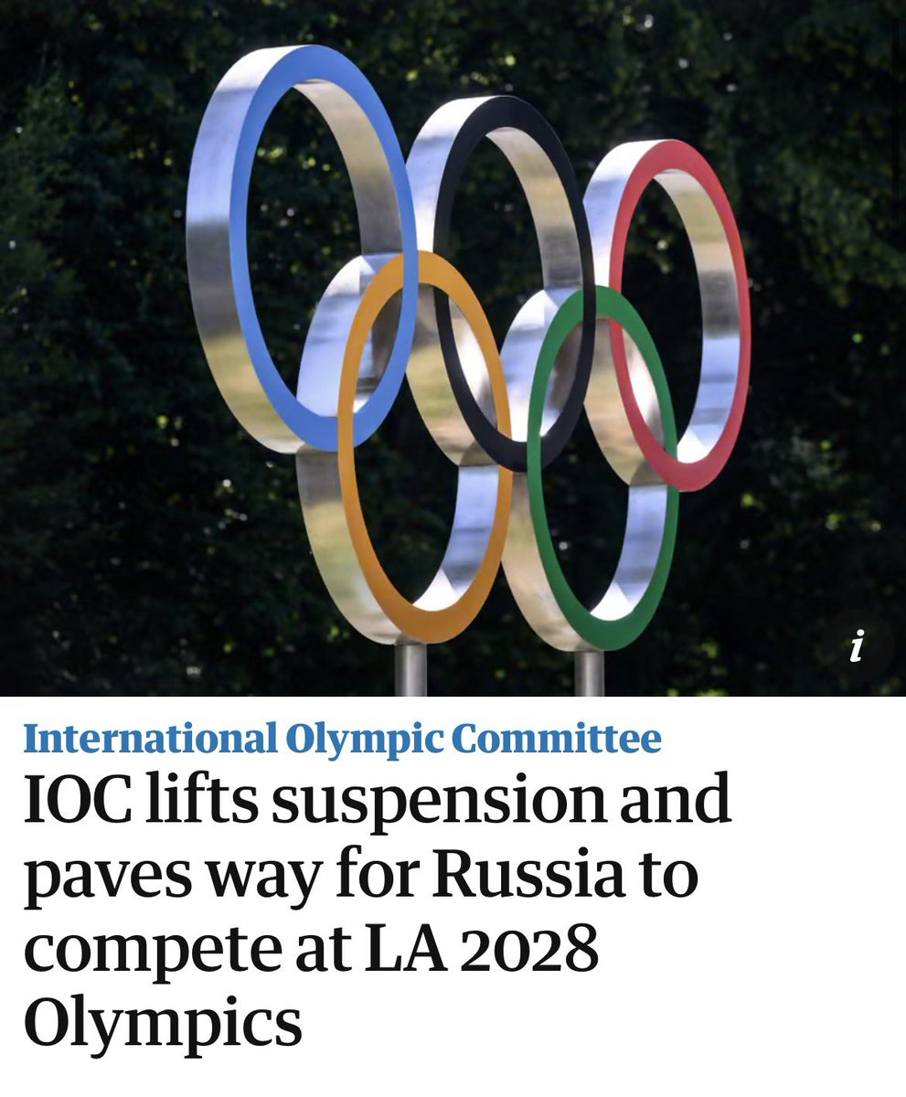 virtaava's tweet photo. A country that beheads enemy soldiers has no place in the Olympics.    

A country that rapes and tortures civilians and POWs has no place in the Olympics.    

A country that bombs children’s hospitals, then strikes again when medics arrive, has no place in the Olympics.    

A country that uses chemical weapons and banned munitions has no place in the Olympics.    

A country whose troops drag POWs to death and shoot surrendering soldiers on camera has no place in the Olympics.    

A country that is led by an individual wanted for child abductions and war crimes has no place in the Olympics.    

A country that employs the Wagner Group, and is responsible for every massacre they commit, has no place in the Olympics.    

Russia has no place in the Olympics.  
Not under a flag.  Not under “neutrality.”  Not as individuals.  

In 2022, 88% of Russia’s Olympic medals were won by soldiers. That’s not sport. That’s military propaganda.    

If you see this, RT and like. Let the  International Olympic Committee @iocmedia  hear us. 
Let the world hear us. 
Let justice be louder than silence.  #RussiaIsATerroristState