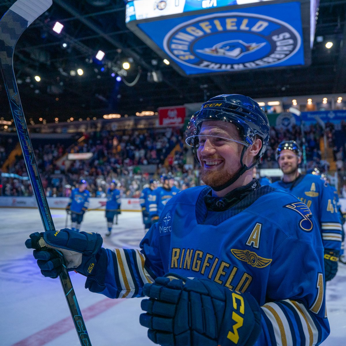 ThunderbirdsAHL's tweet photo. Hugh, thank you for everything these past 5 seasons. 

You truly embodied what it meant to be a Thunderbird. Playing in 323 games, setting the record for games played here in Springfield as a T-Bird.

We're wishing you nothing but the best in Wilkes-Barre/Scranton!

and one more.... CHA-CHING MCGING 💲