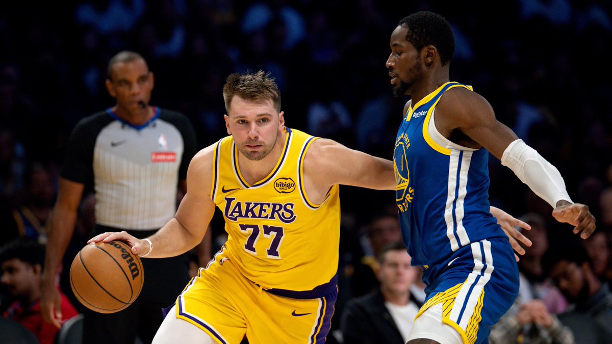LakerFiles's tweet photo. The Lakers continue to actively pursue free agent wing Jonathan Kuminga, but they have not yet given him an enticing enough offer to commit

Members of the organization, including players, reached out and expressed their desire for him to join them.

(@anthonyVslater, @espn) https://t.co/LR9FTwihWq