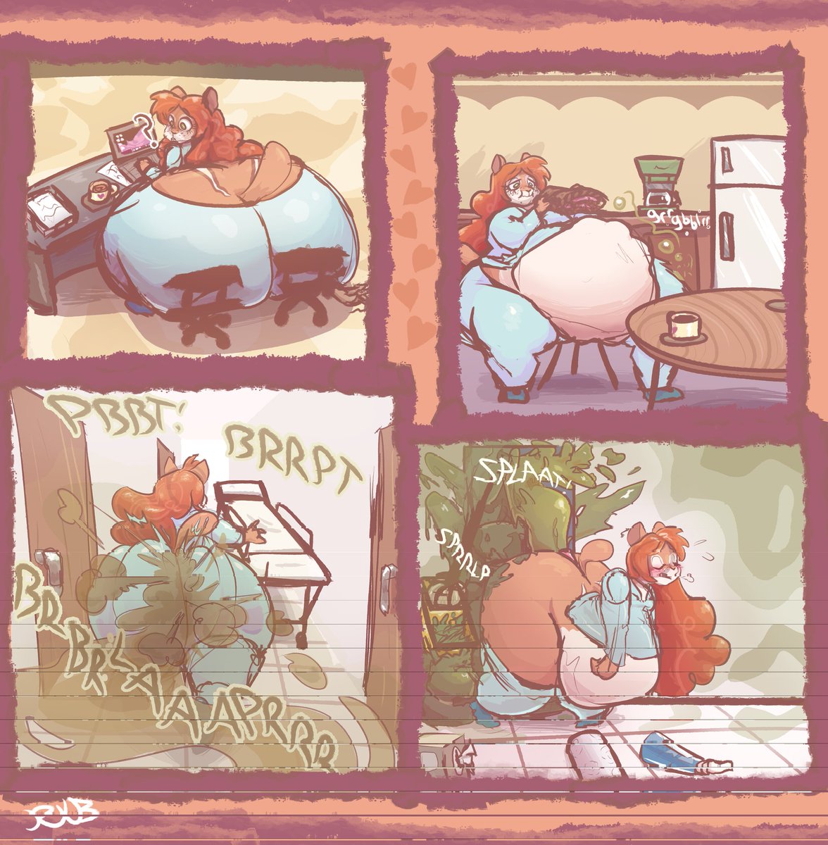 rumblyxBubbles's tweet photo. Comic comm for @bubble_burning !!! https://t.co/7yetxEObpQ