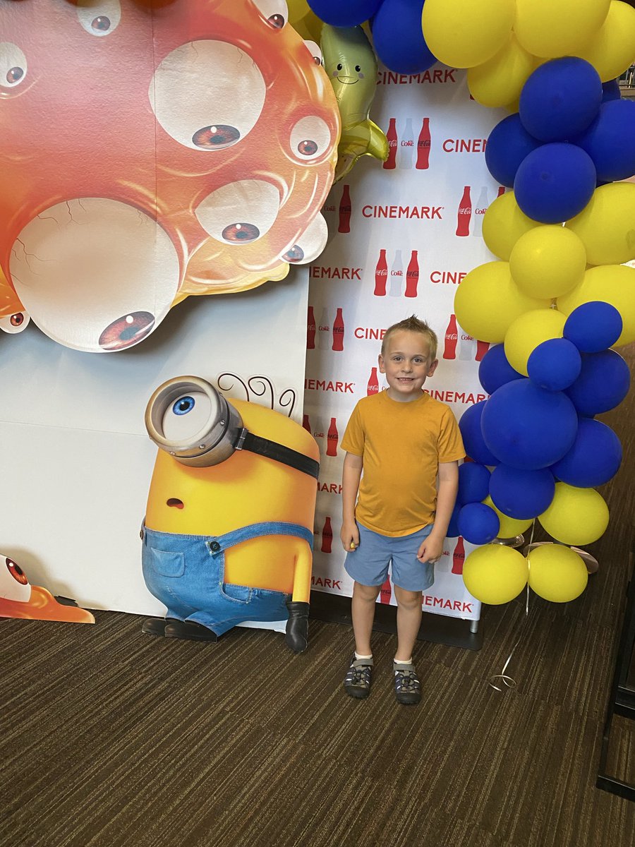 NolanCrane's tweet photo. When you tell your 5 year old to get dressed, and he thinks he’s now a minion. Guess it’s movie day. https://t.co/iWbfNl0U1p