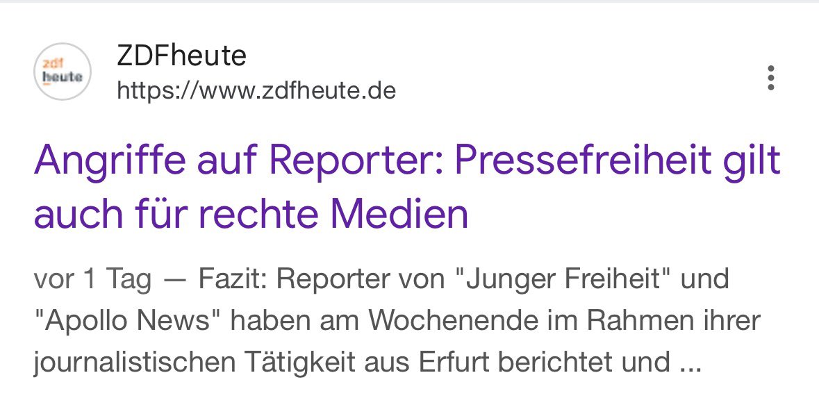 jreichelt's tweet photo. Ganz lieb, ZDF. Danke. https://t.co/1jud9PIdoX