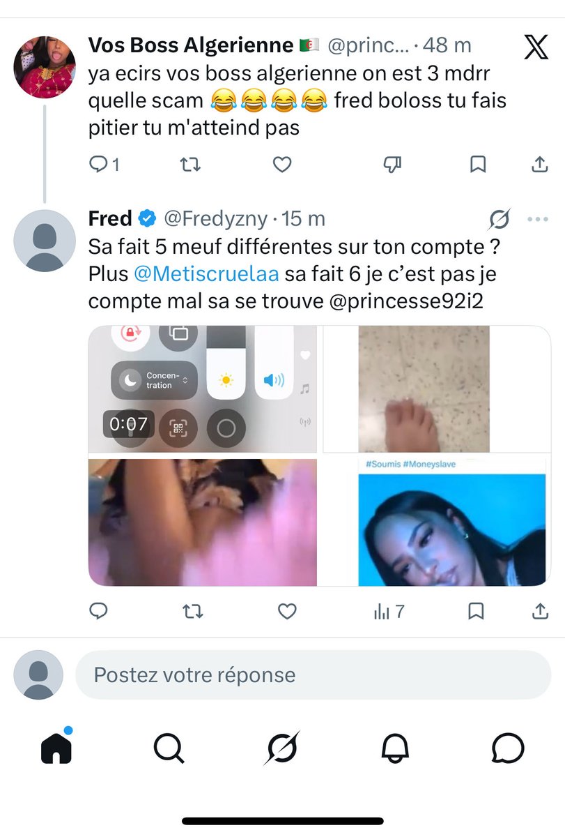 Fredyzny's tweet photo. @RtdomF @princesse92i2 @Metiscruelaa @SamDctll Encore ? https://t.co/uIdtt7ZM0a
