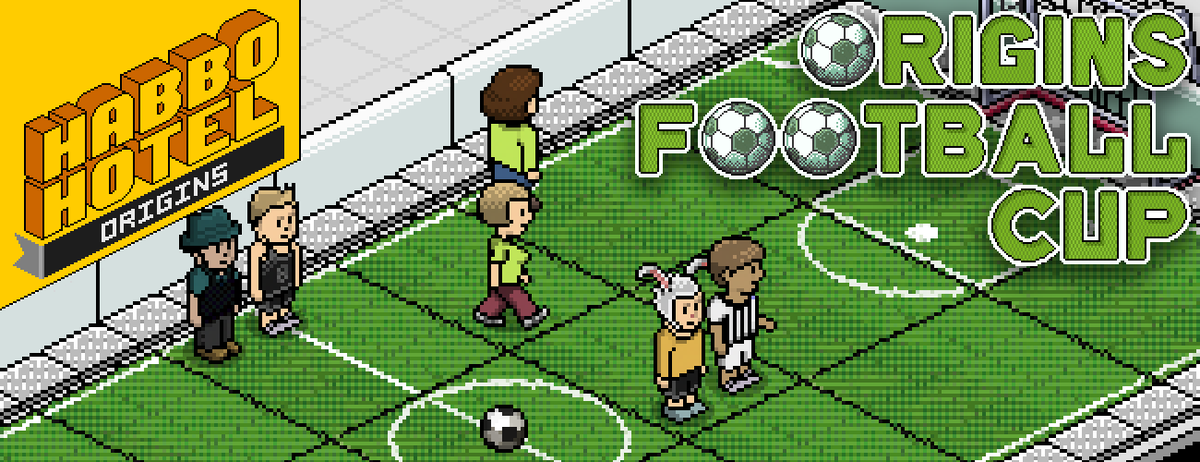 HabboOrigins's tweet photo. the World Cup is on but we’ll be running our own football cup in Habbo Hotel: Origins this month! 👟

plenty to do, plenty of prizes to earn, details below ⬇️ https://t.co/1Ta0R8LKcf