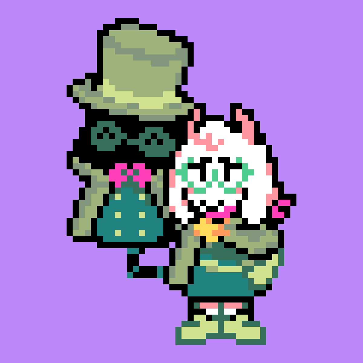 teneberry's tweet photo. made a sprite for it, ace attorney fans do you see the vision https://t.co/9wR78N8vf4