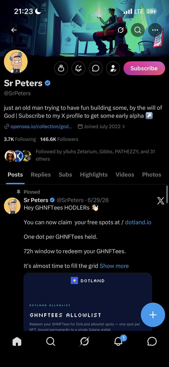 mighty_gmi's tweet photo. @SrPeters @skel Done ☑️ 

Ad15Re9KaTmq85ziFVfZqmZK1D9P6KSXNX9ZNDYkxCjp https://t.co/Bid7xsqEFT