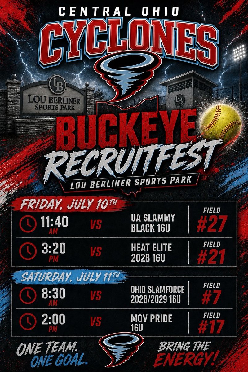 BellaGibbs23's tweet photo. ‼️Coaches here is my schedule for the Buckeye RecruitFest this weekend‼️ https://t.co/AZjitwXm82