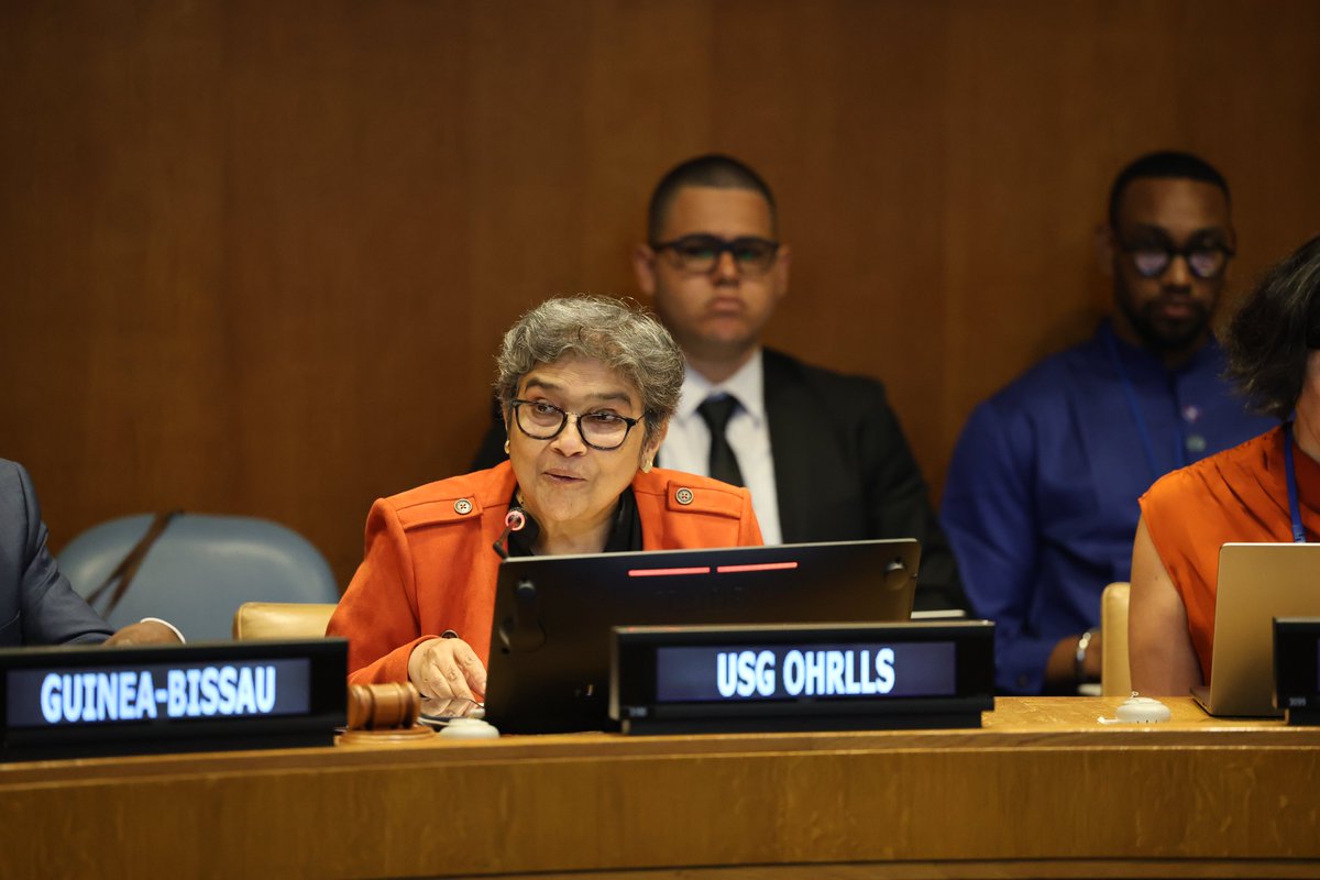 UNOHRLLS's tweet photo. Today @UNOHRLLS partnered with 🇬🇼 🇵🇹 &amp; @AOSISChair for an #HLPF2026 side event on catalyzing investments &amp; partnerships for #SIDS.

Emphasis was on support to #MSMEs, financing gaps &amp; the role of @SIDSGBN .

➡️More about @SIDSGBN here:
https://t.co/5RMtUAP7Bt https://t.co/OfYF8L4x2N