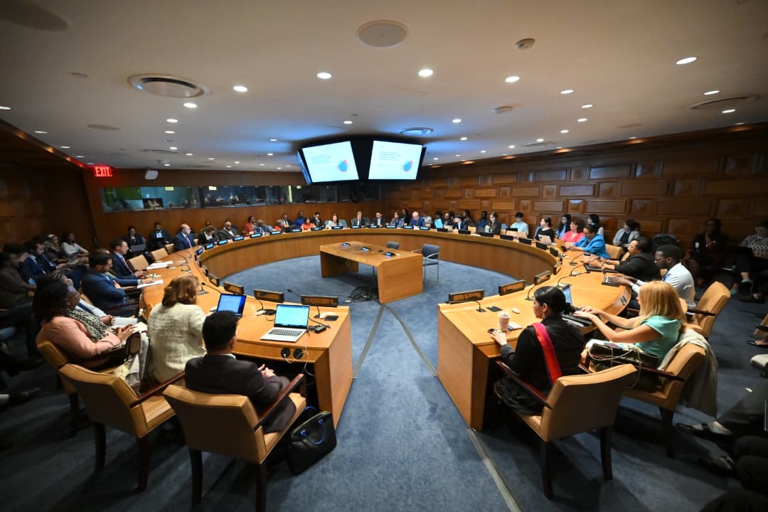 UNOHRLLS's tweet photo. Today @UNOHRLLS partnered with 🇬🇼 🇵🇹 &amp; @AOSISChair for an #HLPF2026 side event on catalyzing investments &amp; partnerships for #SIDS.

Emphasis was on support to #MSMEs, financing gaps &amp; the role of @SIDSGBN .

➡️More about @SIDSGBN here:
https://t.co/5RMtUAP7Bt https://t.co/OfYF8L4x2N