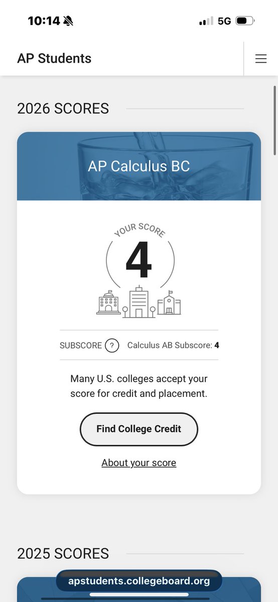 CaitlynCarter_2's tweet photo. AP Calculus AB and BC was definitely a difficult course. It made me work harder than any other class but I’m so proud of my final score! I got a 4 on both exams! @Finesse09Gowdy @Tallmadge_sball https://t.co/ViHghOC9cB