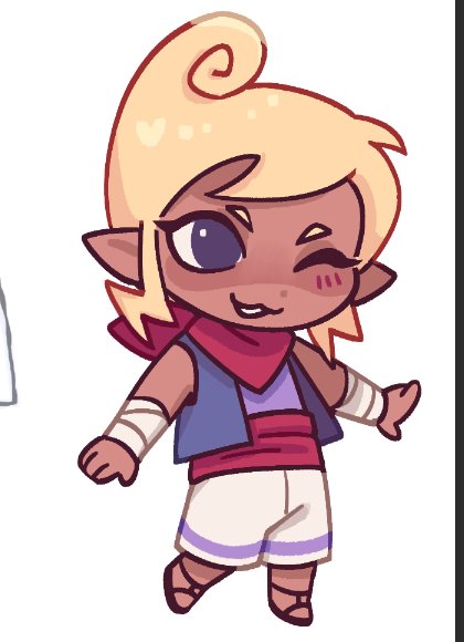 raspbi's tweet photo. #windwaker charms slowly coming together. Having fun with artfight the last few days at least !! https://t.co/jBx3XEeG0f