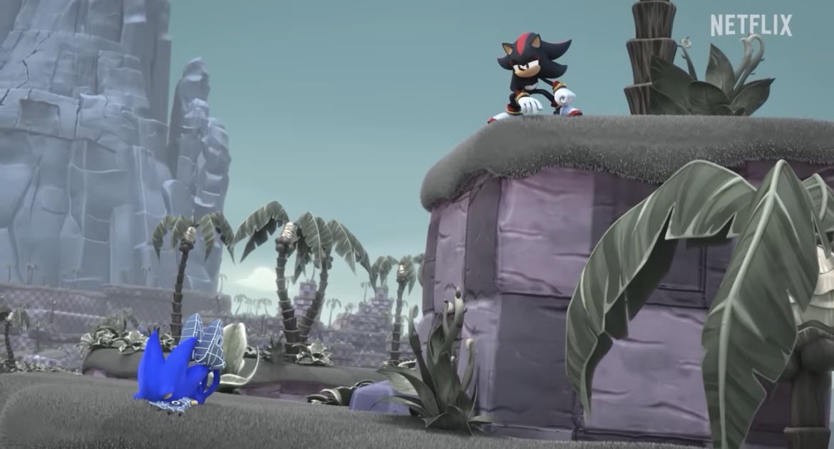 pinkwolfyyy's tweet photo. Why is Sonic always face palming, and infront of them 😭🩷💙🖤 https://t.co/9rgjTHpv40