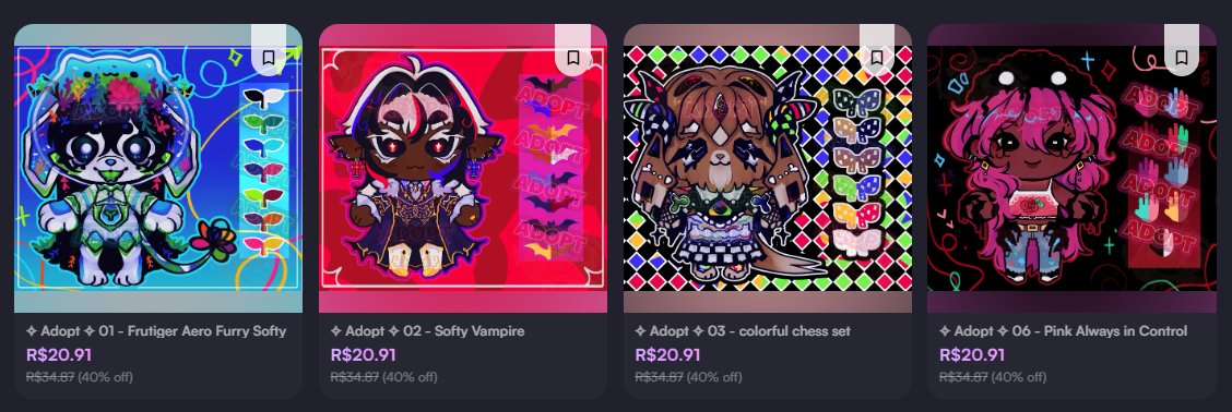 TheRoseFlowerof's tweet photo. Adopts on Vgen disponiveis ✨✨
Vou acrescentar mais na próxima semana pelo mesmo valor
(também aceito pix fora da vgen quem não conseguir comprar por la)
🔁+❤️ : Me deixa feliz
https://t.co/7WP8NZffzz https://t.co/METzloYyiz