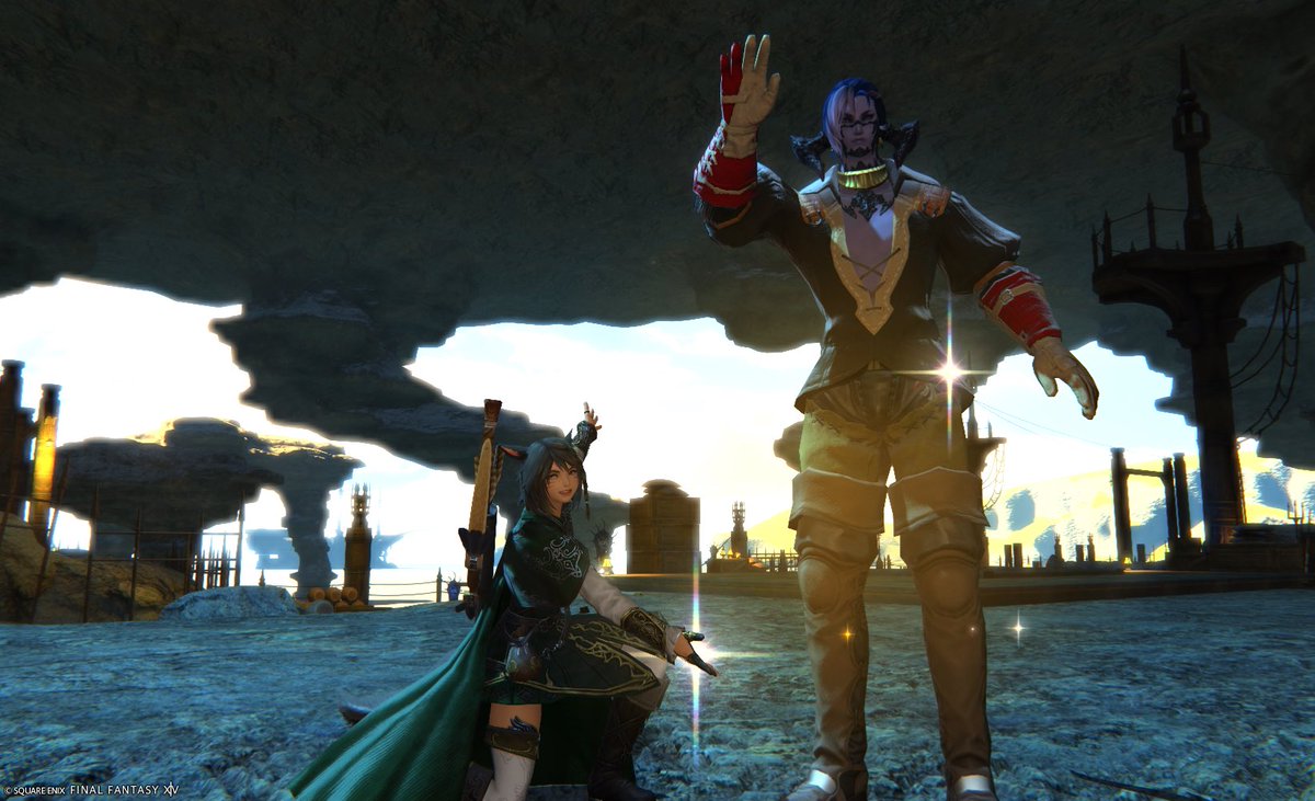 _mhakoxiv's tweet photo. one of my nearest and dearest started playing and i got to take him through his first dungeon! https://t.co/U06OtqMkyP