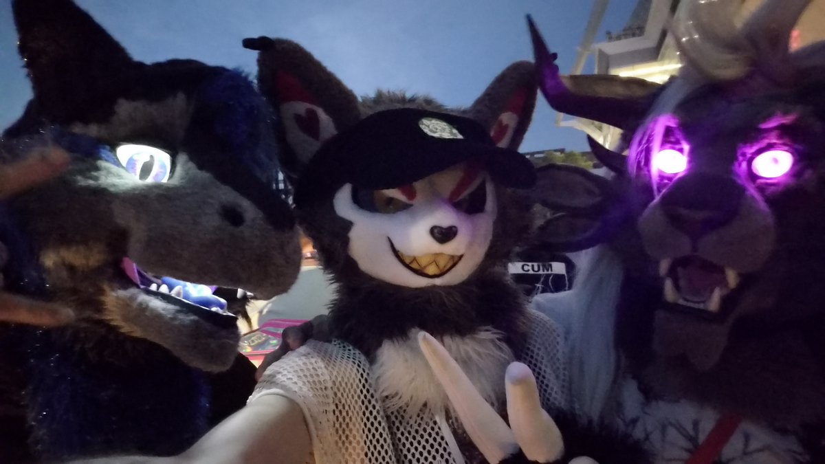 boozefiction's tweet photo. #anthrocon2026 photodump thread continued.
(11/16) I'm taking fursuit photos... at night 😎👉

Tags:
venarahvarius on bsky
ariuscosmicserg on bsky https://t.co/7sVqVqM81Z