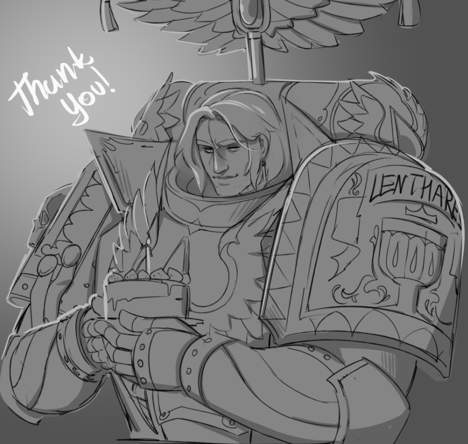 GodVorebidden's tweet photo. Tellios 1st year anniversary! Can you believe it's been a year? For him and for me in this fandom. Tbh yall, I'm super emotional about this. Who would say this day will be so important to me? Big thanks to my friends who showed me the the true beauty of Warhammer.
Ily so much... https://t.co/Tzqokme2xp