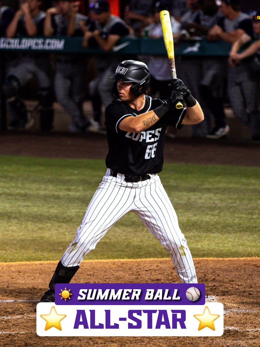 GCU_Baseball's tweet photo. Tanner Johns ended the regular season with four homers in his last eight starts.

That success has continued into summer ball where he's a @WCLBaseball All-Star. ⭐️ https://t.co/eOQ3XeYnOY