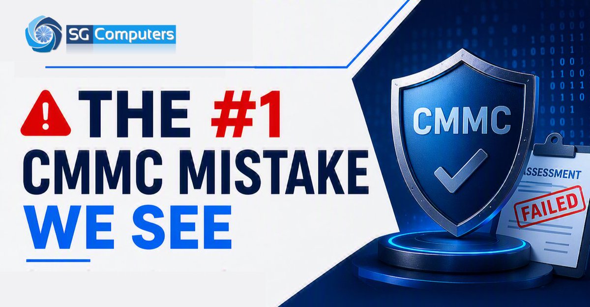 helpmesg's tweet photo. The #1 CMMC mistake? Waiting too long to prepare. Compliance takes months, not weeks. Delaying can increase costs and put future DoD contracts at risk. Find out where your business stands with a CMMC Readiness Assessment at https://t.co/x3FgdpVieu. #CMMC #Cybersecurity #DoD https://t.co/shlet2PBCe