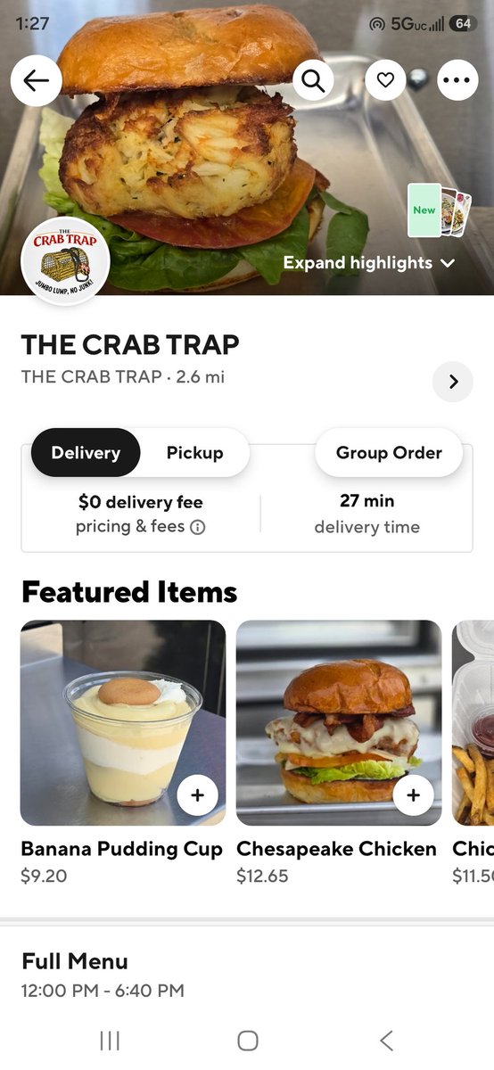 MDCrabTrap's tweet photo. You asked, we delivered. Twice! 🦀🚚

First DoorDash, now Uber Eats! You can now get your favorite crab cakes delivered straight to your door. 👀 the rest of our delicious menu on both apps today!
Search: The MD Crab Trap
#mdcrabtrap #foodtruck #delivery #ubereats #crabcakes https://t.co/GO0Hdwy0Tu